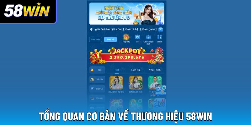 Khái quát vài nét về 58Win